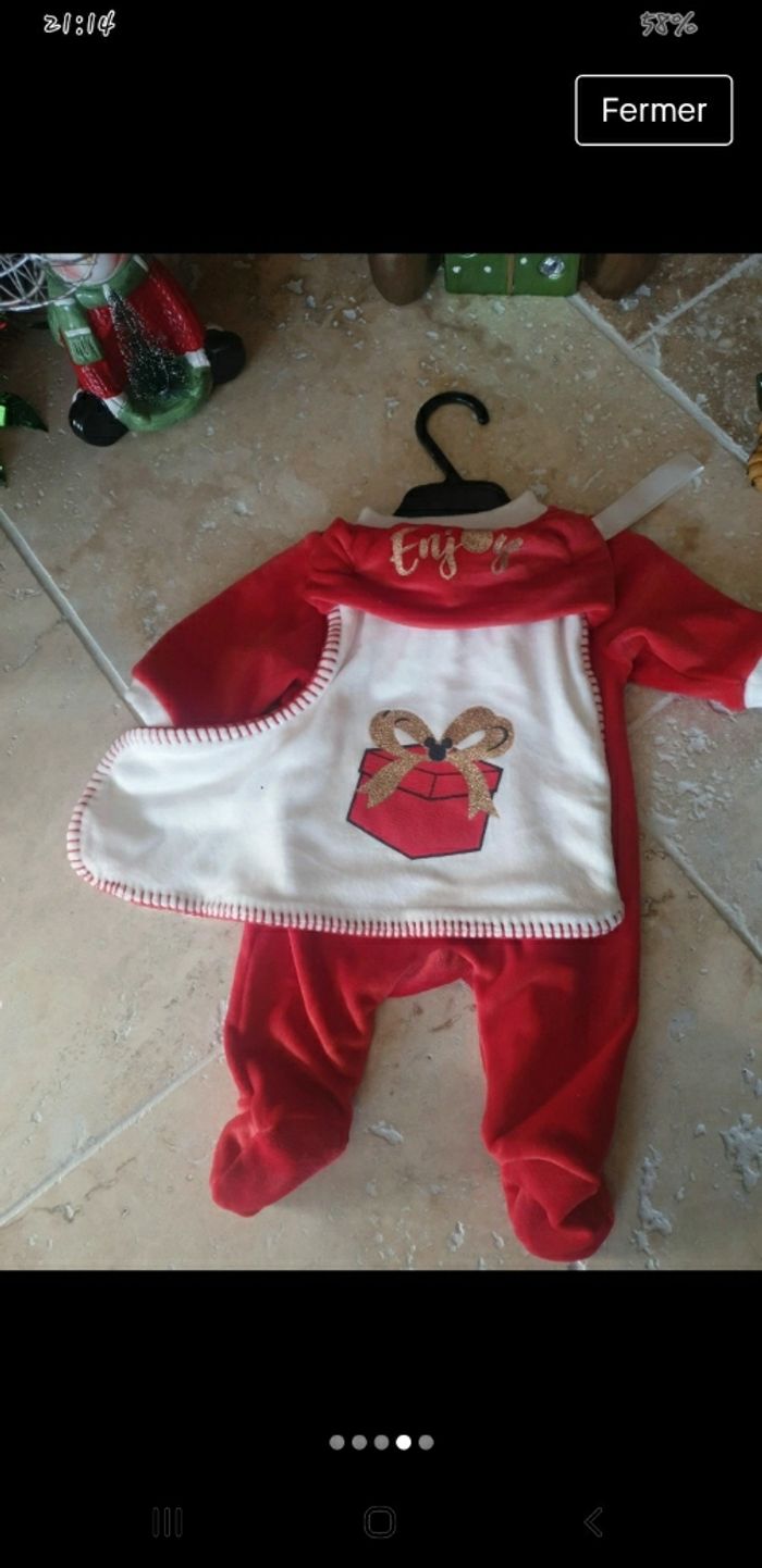 pyjama disney minnie naissance 50 cm - photo numéro 4
