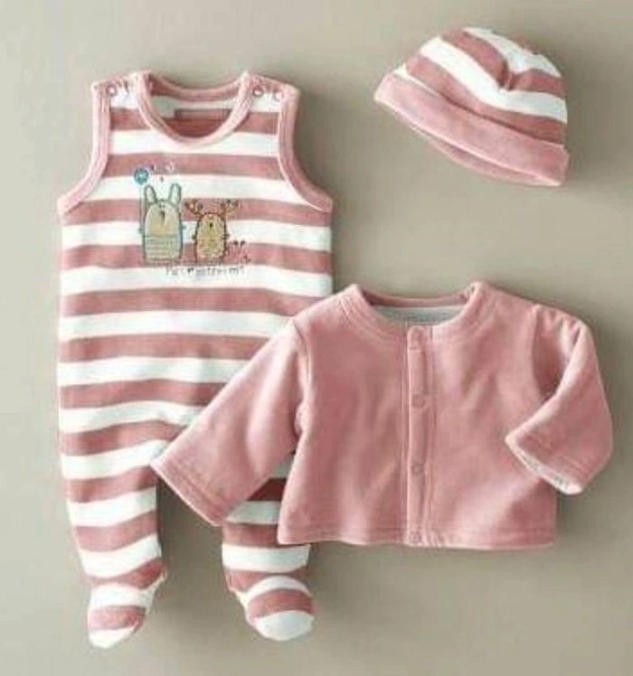 Ensemble 3 pièces velours - photo numéro 5