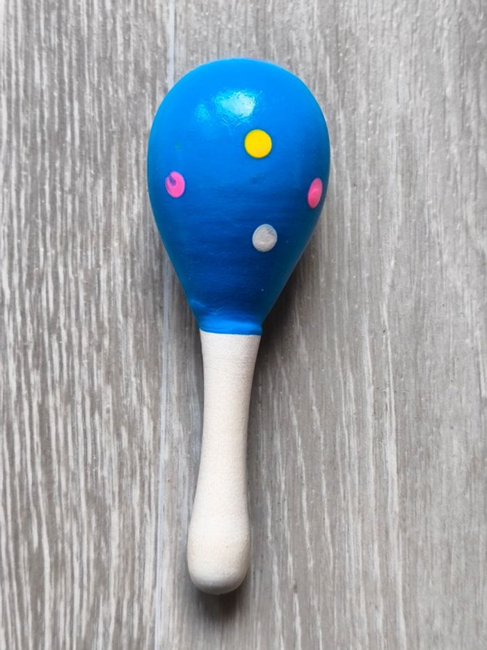Maracas en bois - photo numéro 2