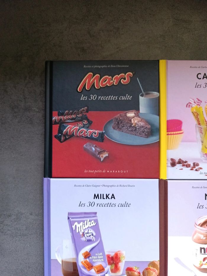 Lot livres recettes - photo numéro 2