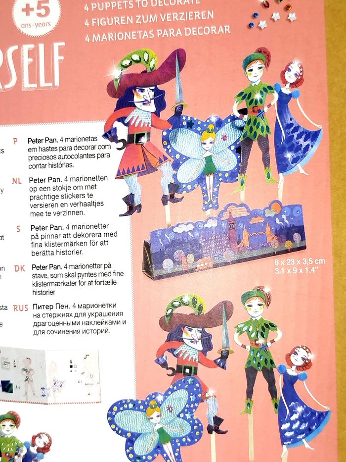 🎁Djeco Loisirs créatifs Marionnettes à réaliser Neuf - photo numéro 2