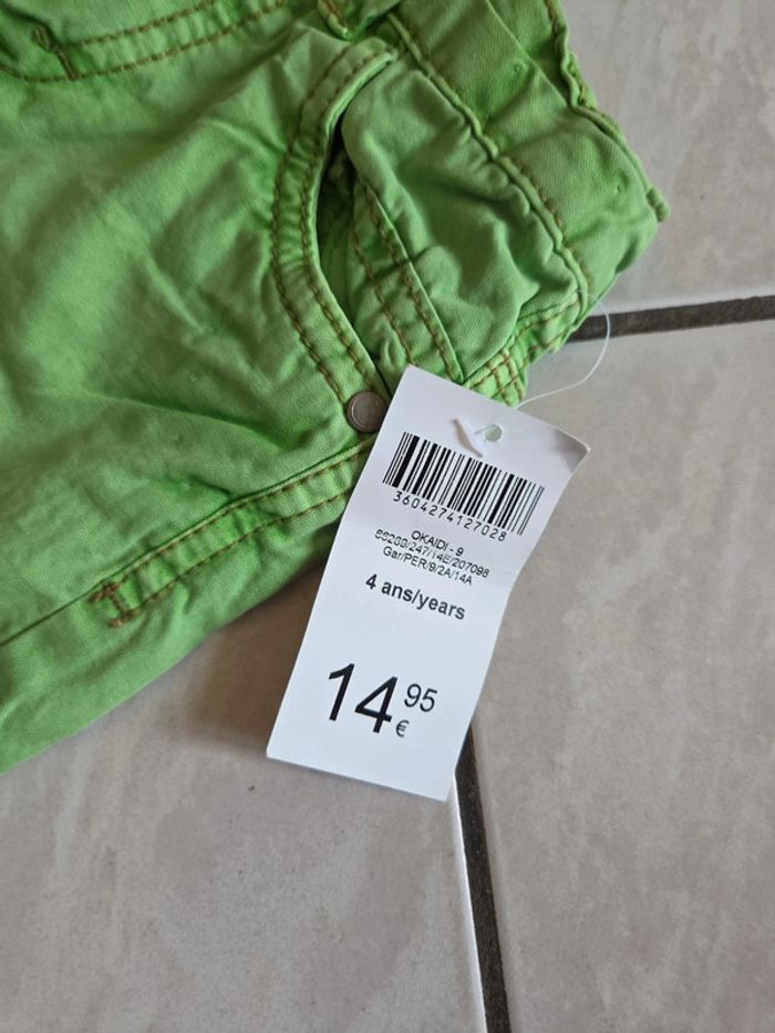 Short okaidi neuf 4ans - photo numéro 3