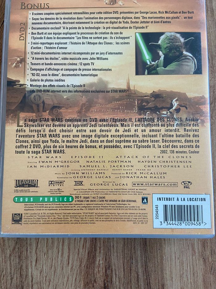 DVD Star Wars Episode II L’Attaque des clones - photo numéro 9