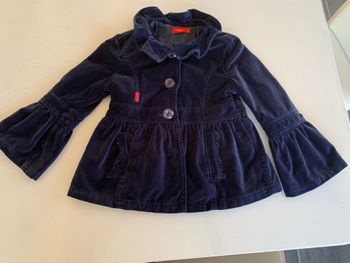 Superbe manteau velours