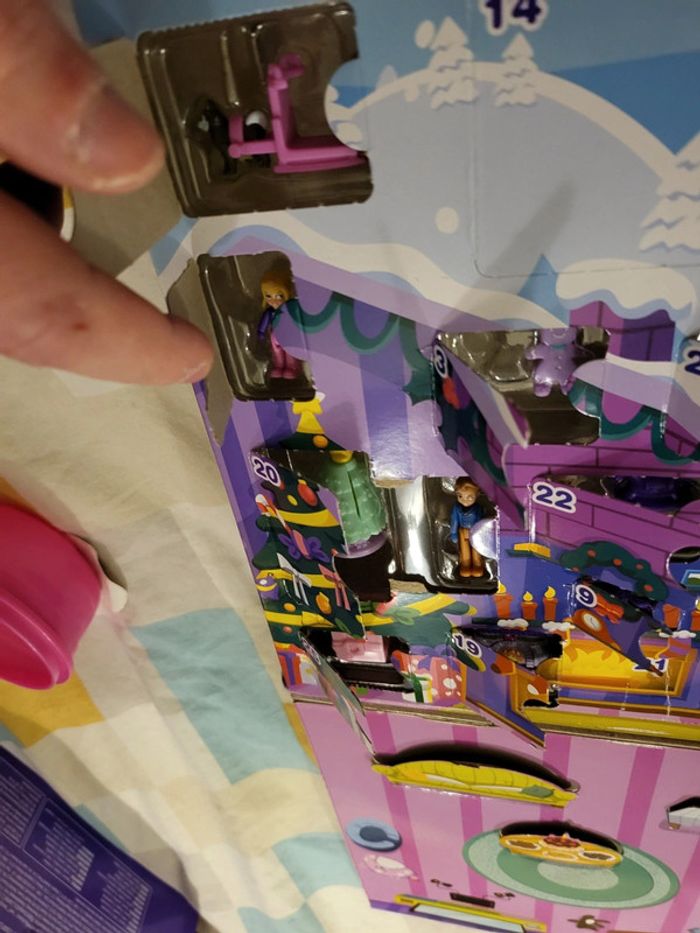 Polly pocket calendrier de l'avent - photo numéro 12