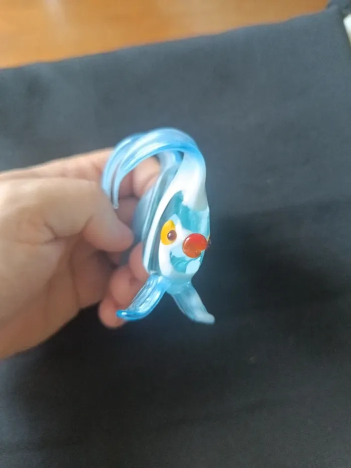 Superbe petit poisson en verre - photo numéro 5