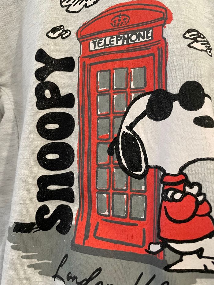 Lefties - robe pull snoopy taille 5/6 ans - photo numéro 2