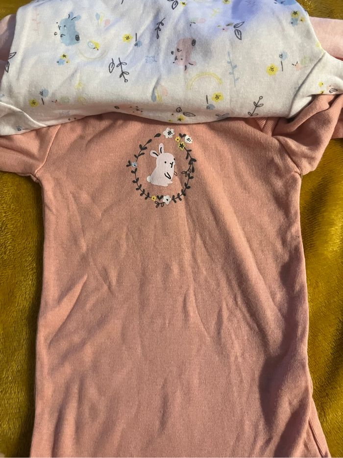 Lot de 3 bodies bébé fille - photo numéro 3