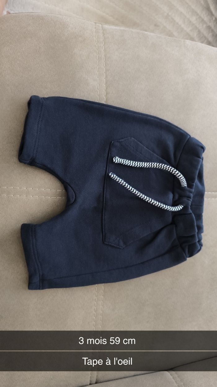 Pantalon 3 mois tape à l'oeil