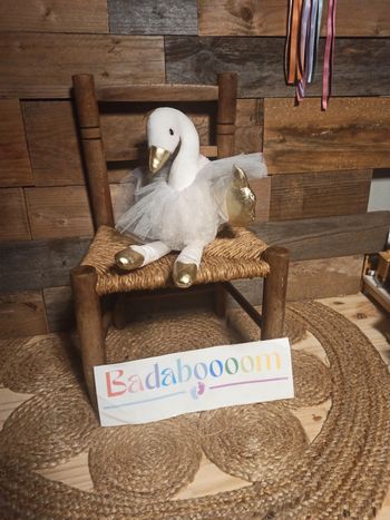 Peluche cygne ostaria tbe