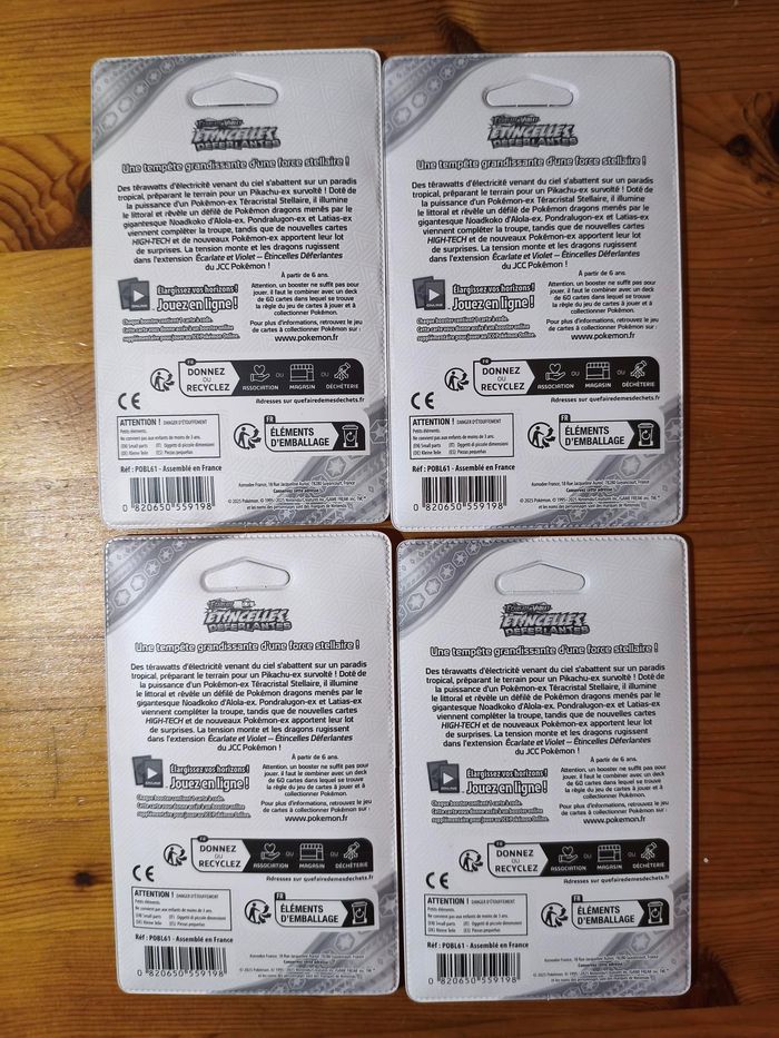 Art set Booster Pokemon ev08 étincelles déferlantes - photo numéro 2
