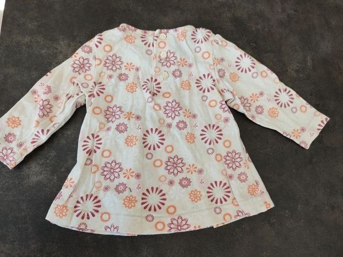 Ensemble bébé fille 6mois. T-shirt + pantalon - photo numéro 5