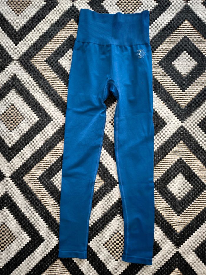 Legging Prozis – Taille XS – Bleu côtelé