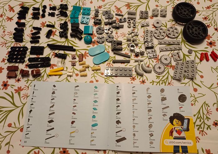 Lego  Creator 3 en 1 La moto ancienne 31135 - photo numéro 3