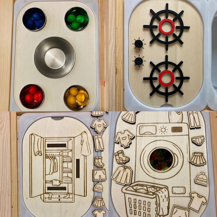 Lot 4 inserts et accessoires