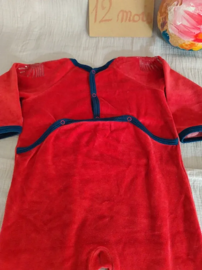 Pyjama Petit bateau 12mois/74cm - photo numéro 5