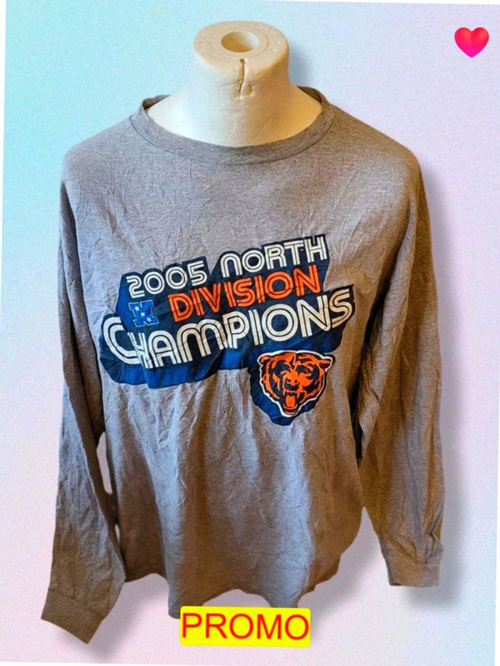 sublime t-shirt manches longues NFL Vintage taille XL Ref 14IT049