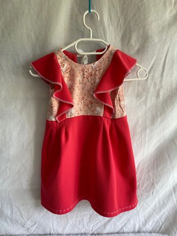 Robe 6 ans rose