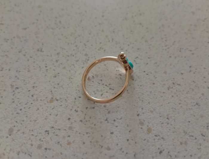Bague en acier inoxydable taille 8 - photo numéro 2