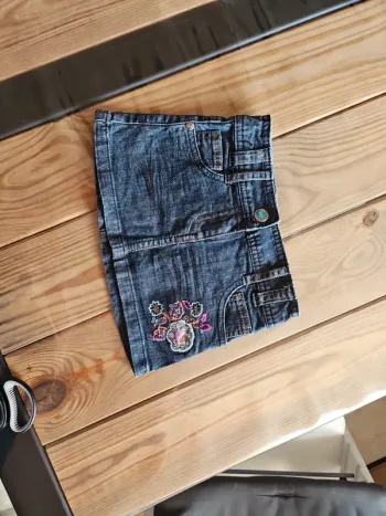 Jupe jeans bébé