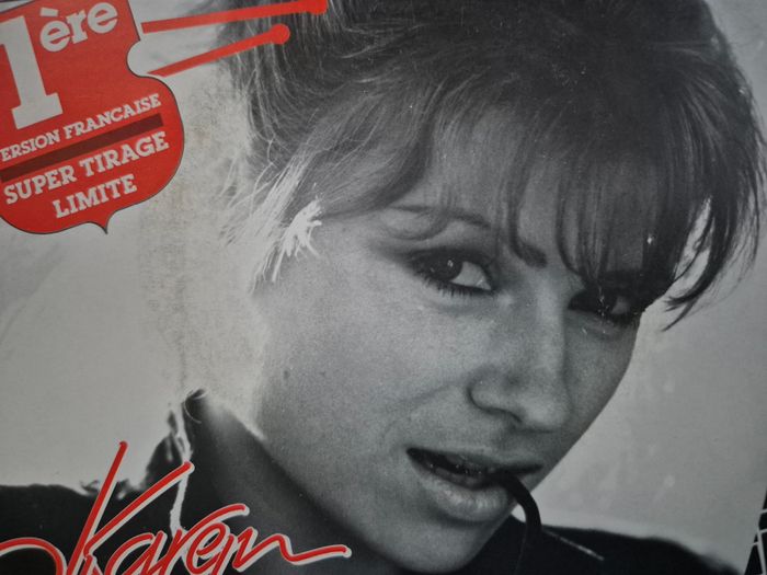 Disque vinyle 45 tours Karen Cheryl La marche des machos vintage - photo numéro 4
