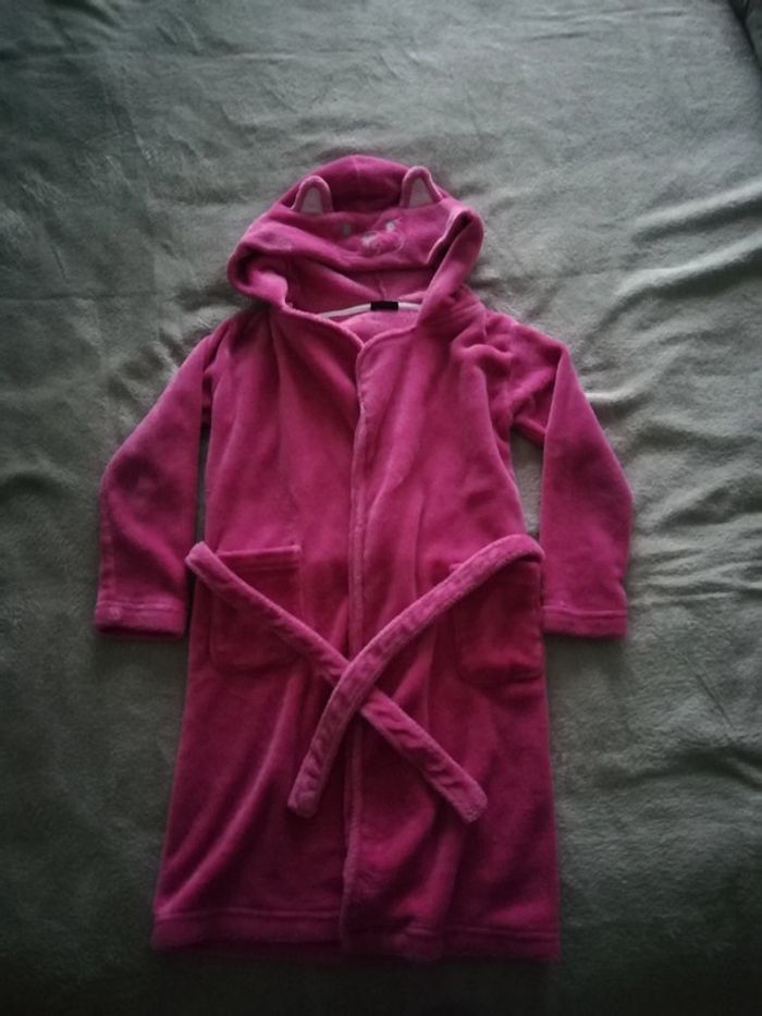 Peignoir doux petit chat - photo numéro 2