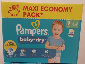 1 Maxi-Eco-Packs couches Pampers baby-dry Taille 7