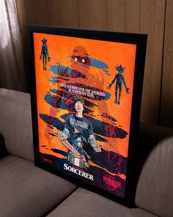 Poster Stranger Things - Sorcerer - Saison 5