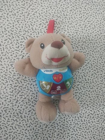 Ours musical VTech Chant’ours 🧸 Jouet d’éveil bébé lumineux chiffres musique