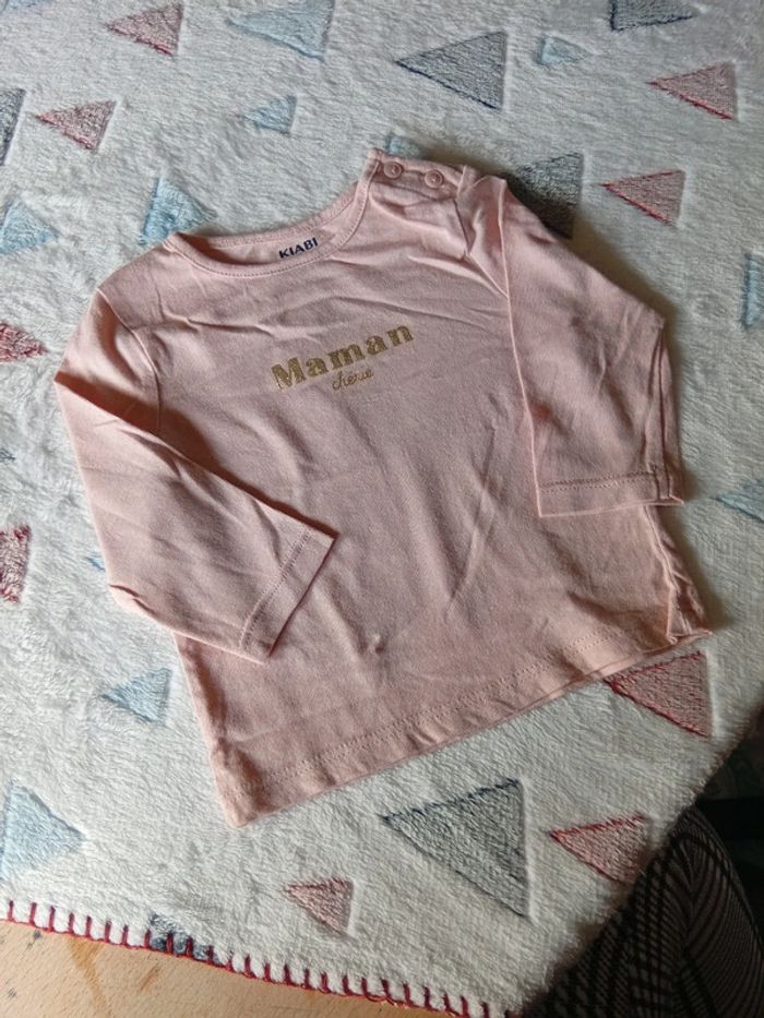 T-shirt maman chérie - photo numéro 2