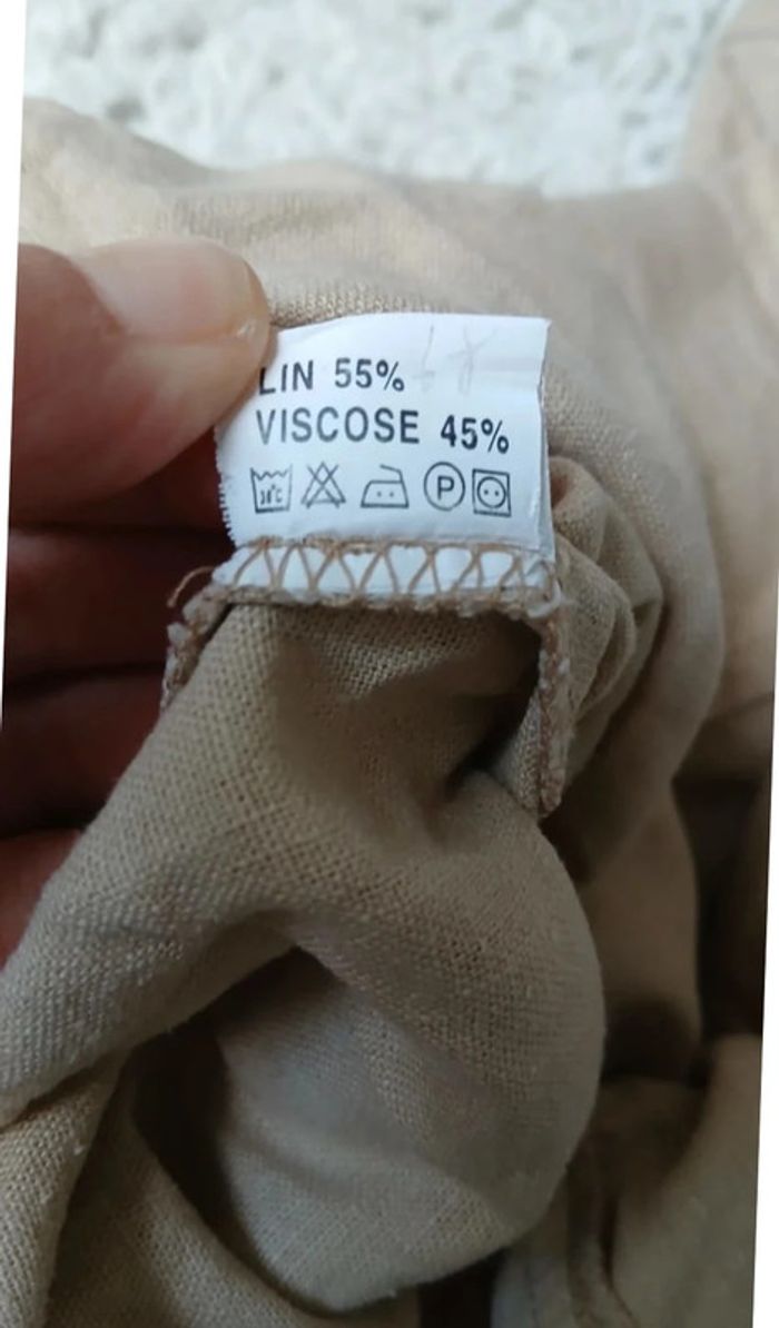 Chemise Vintage en Lin - photo numéro 4