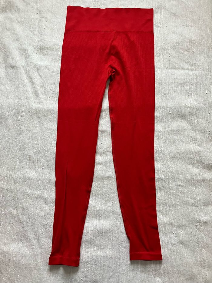 Bel ensemble en velours rouge côtelé-The Jogg concept-Taille S - photo numéro 7