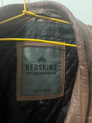Veste  cuir homme REDSKINS