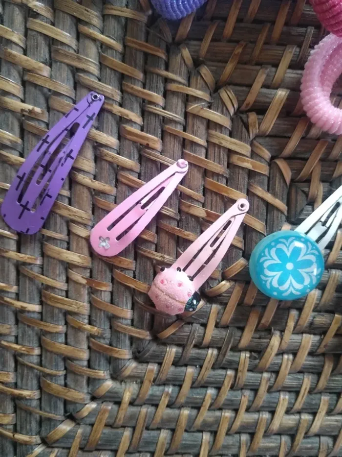 Lot Barrettes & élastiques Fille - photo numéro 2