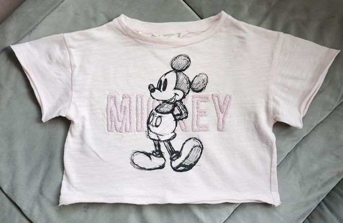 Tee-shirts court mickey Mango