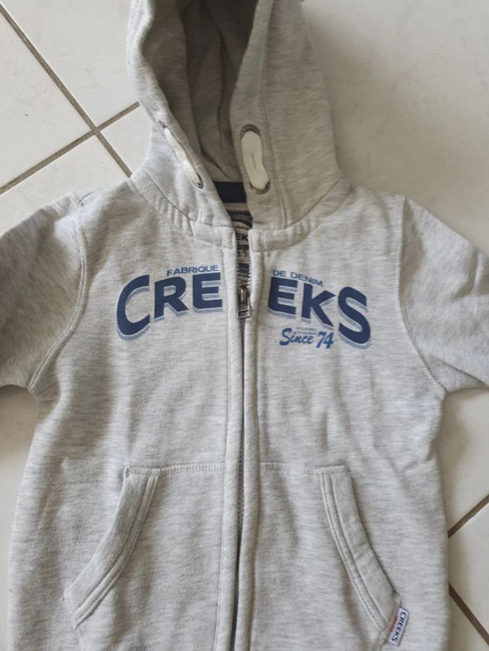Gilet à capuche garçon 5 ans creeks Ch3 - photo numéro 3