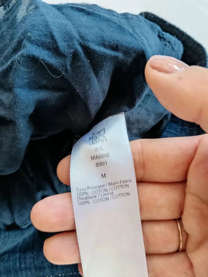 Short gaze de coton Karl Marc John M - photo numéro 5