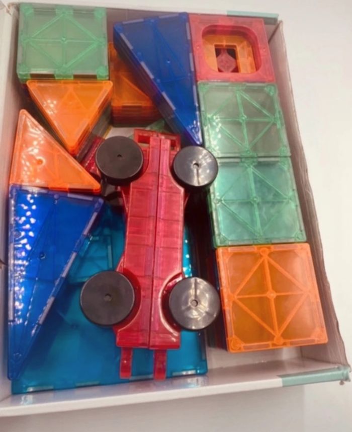 Blocs de construction magnétiques 120 pièces - photo numéro 7