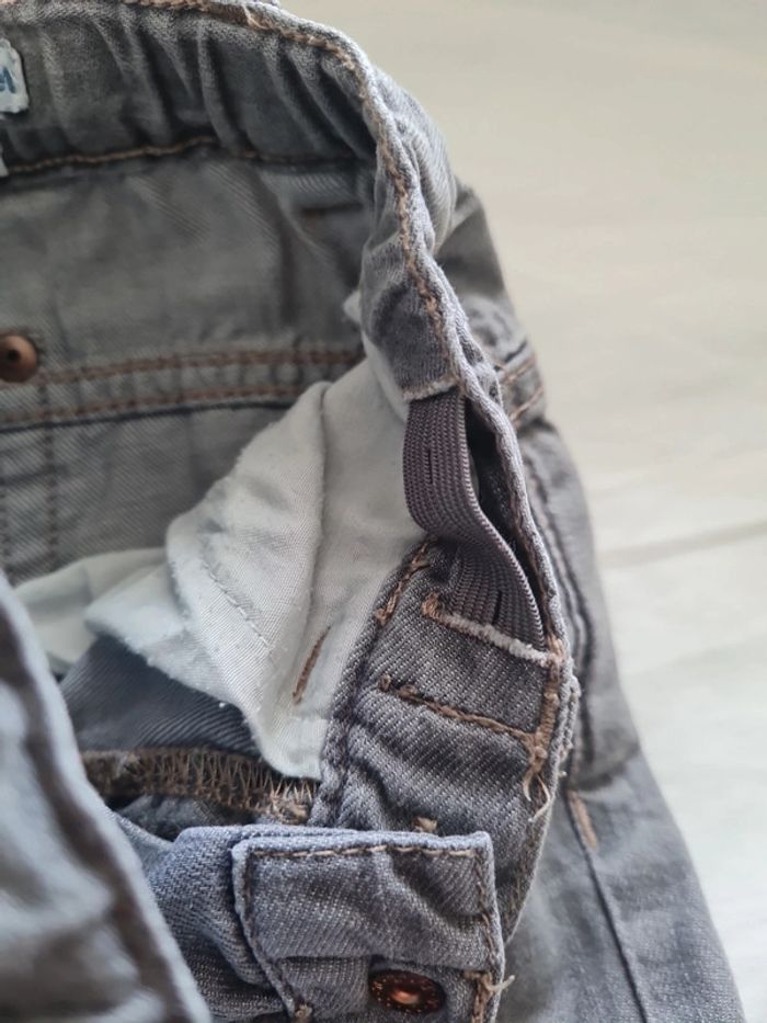 Jean gris clair 36 mois Verbaudet - photo numéro 5