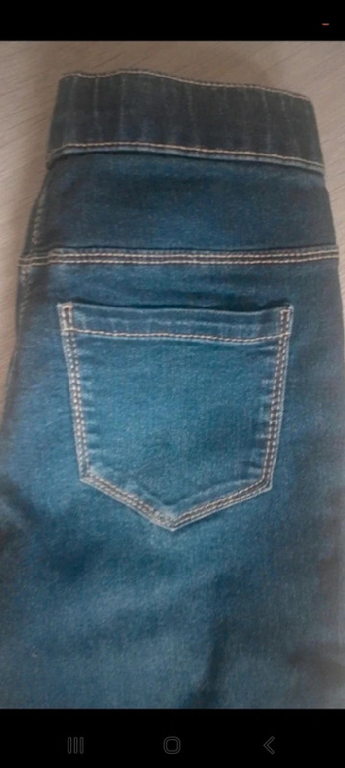 Jean skinny taille élastique 10 ans gémo - photo numéro 4