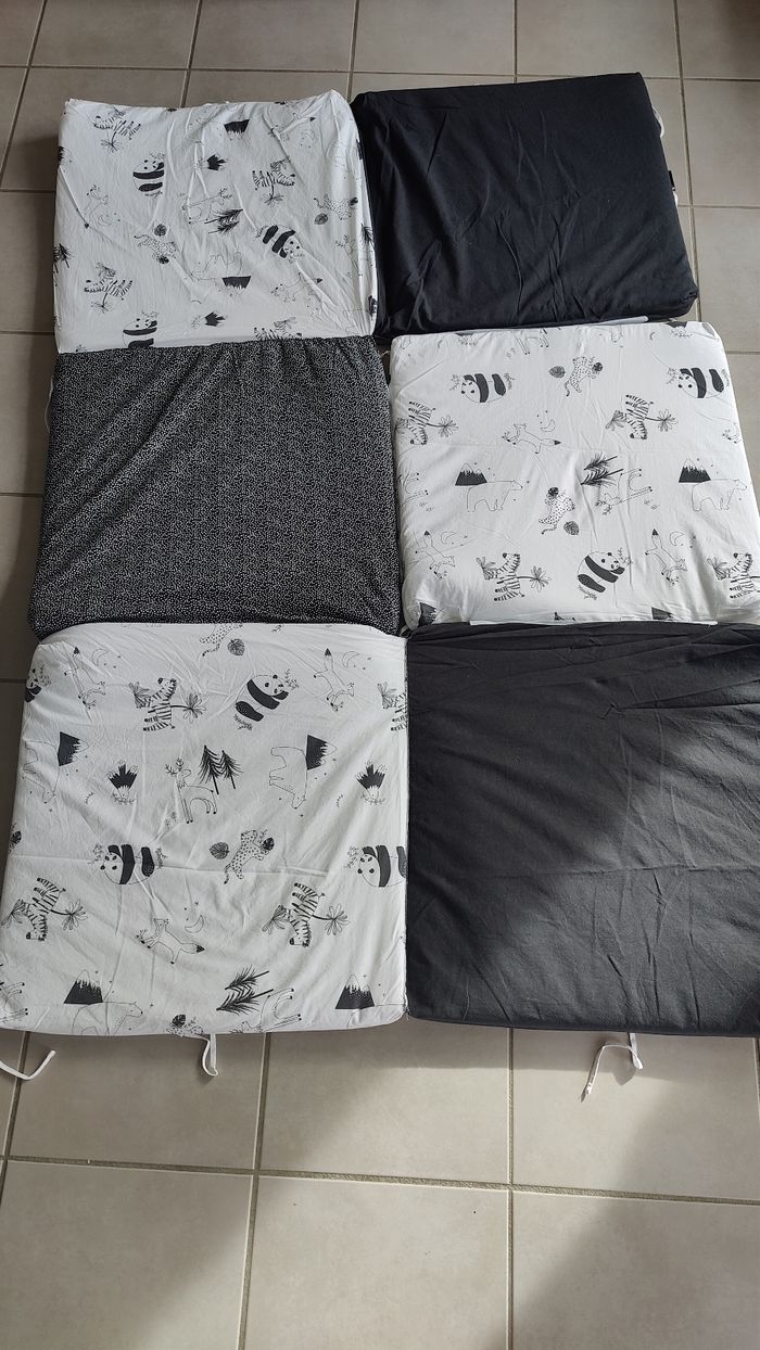 Tapis d’éveil Orchestra – 6 carrés – Très bon état