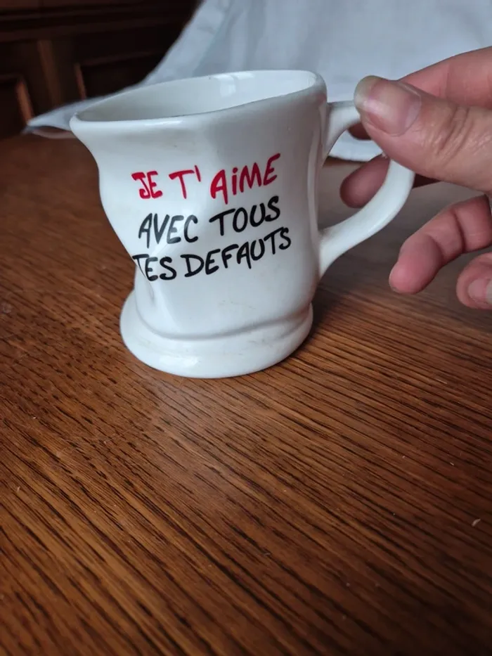 mug ou tasse avec message humoristique
