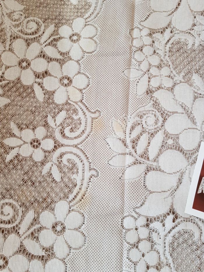 Lot de une nappe et 12 serviettes vintage - photo numéro 2