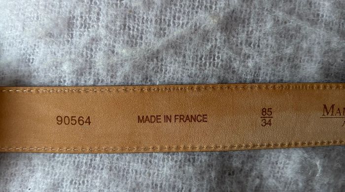Ceinture en cuir Maison Boinet - photo numéro 4