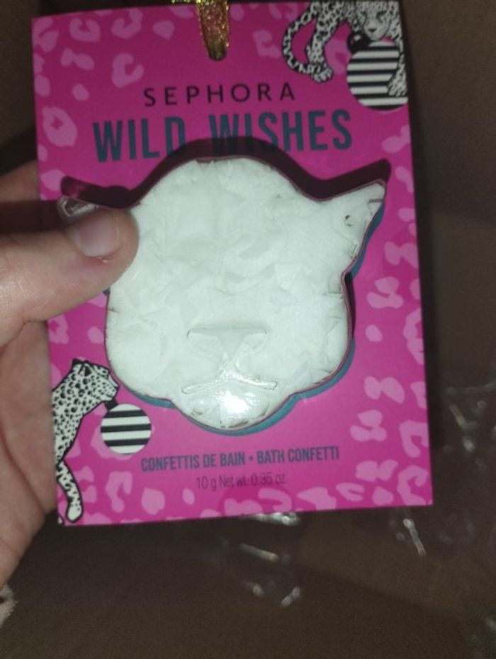 Confettis de bain étoile