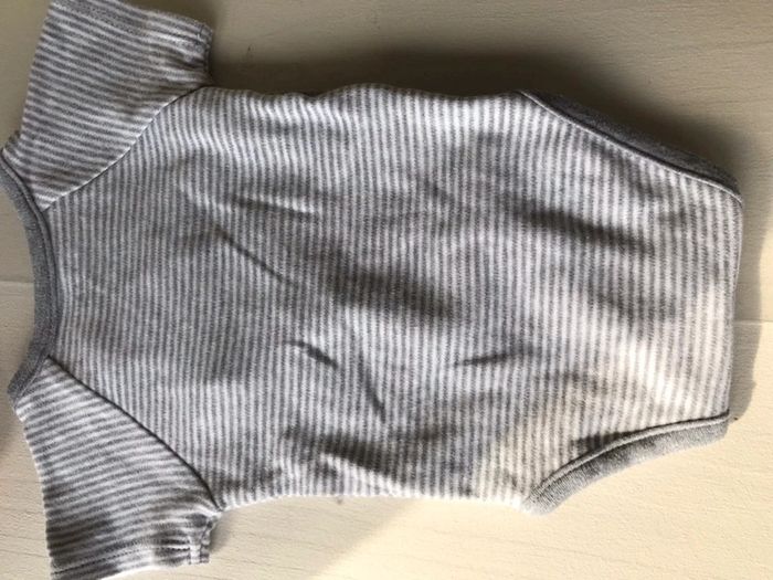 Body bodie cœur croisé - photo numéro 2