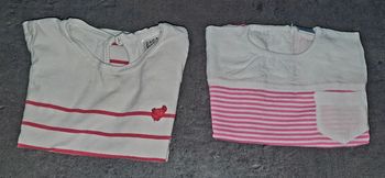 Lot t-shirts bébé fille