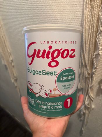 Lait guigoz 1er âge