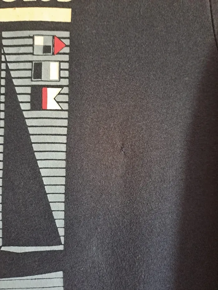 T-shirt garçon bleu kiabi tbe 1 mini accroc recousu ne se voit pas prix mini - photo numéro 2