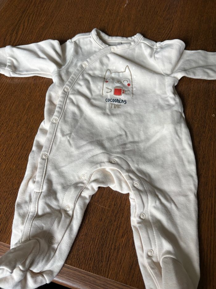 Lot de 3pijama 1mois - photo numéro 2